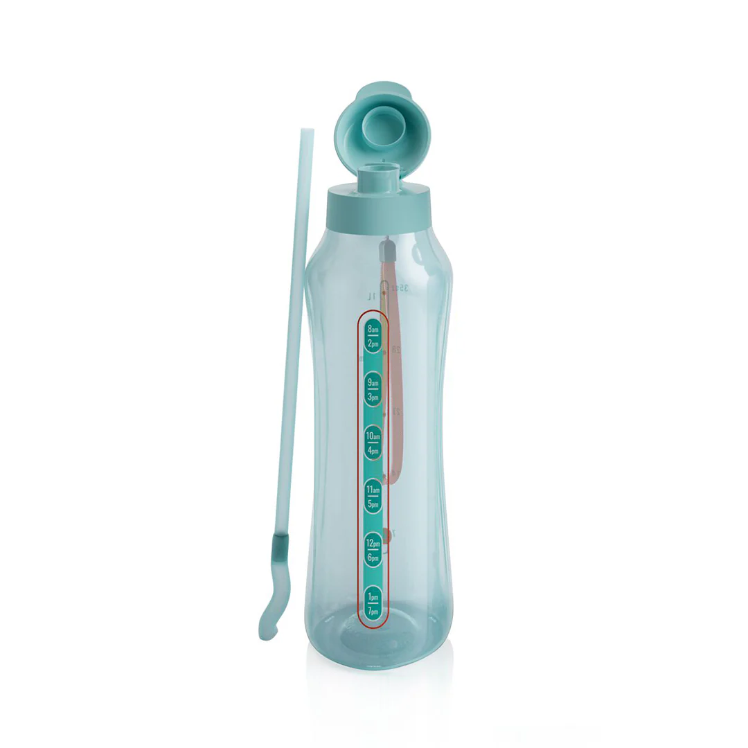 Aqua Vibe Bottle 1.2L With Straw