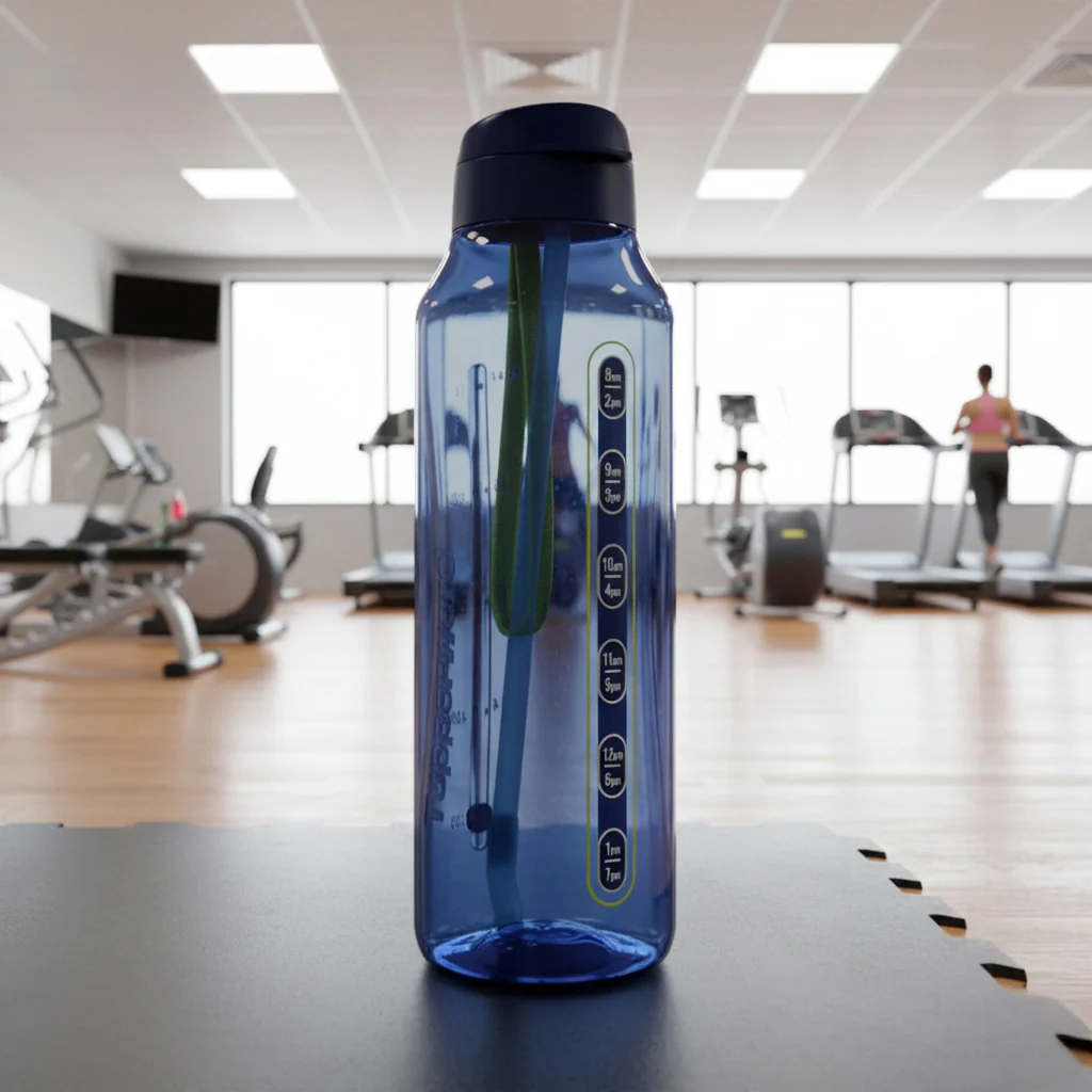 Measured Bottle 1.2L with Straw