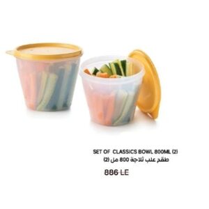 Set of Classic Bowls 800MI (2)