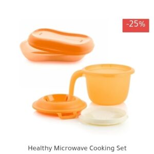 Healthy microwave cooking set