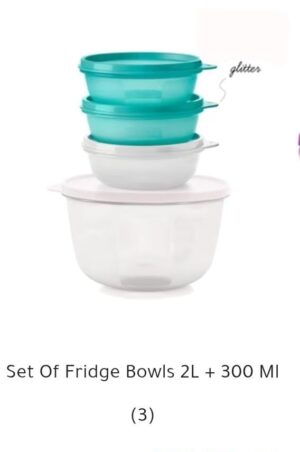 Set of Fridge Bowls 2L + 300MI (3)