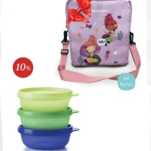 Small  Container Bowl Set of 3 * 300 ml.+bag
